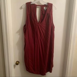 Old Navy XXL Maroon Sleeveless Tank Dress